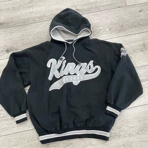 Vintage Los Angeles Kings Script Starter Hoodie Sweatshirt